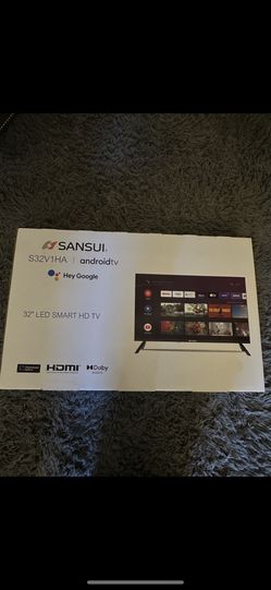 BRAND NEW 32” SANSUI SMART TV+