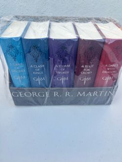 Game of Thrones Book Set (faux leather cover)