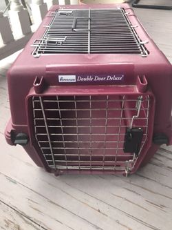 Petmate double door deluxe cat carrier hot sale