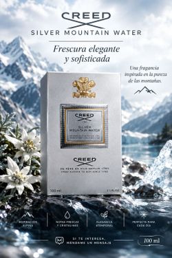Perfume Creed Silver Mountain Water 100 ml – Elegancia y Frescura Atemporal