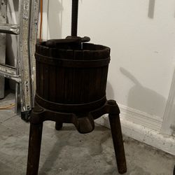 Antique Wine Press