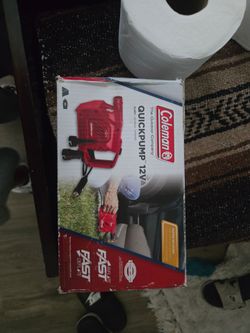 Coleman 12v quick pump