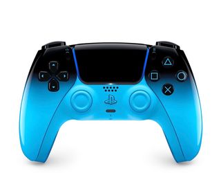 PS5 DualSense Controller Blue Black Fade