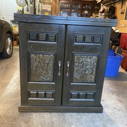 Mid Century Asian Influence Dry Bar