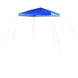 New 10' x 10' Blue Instant Slant Leg Pop-up Outdoor Canopy