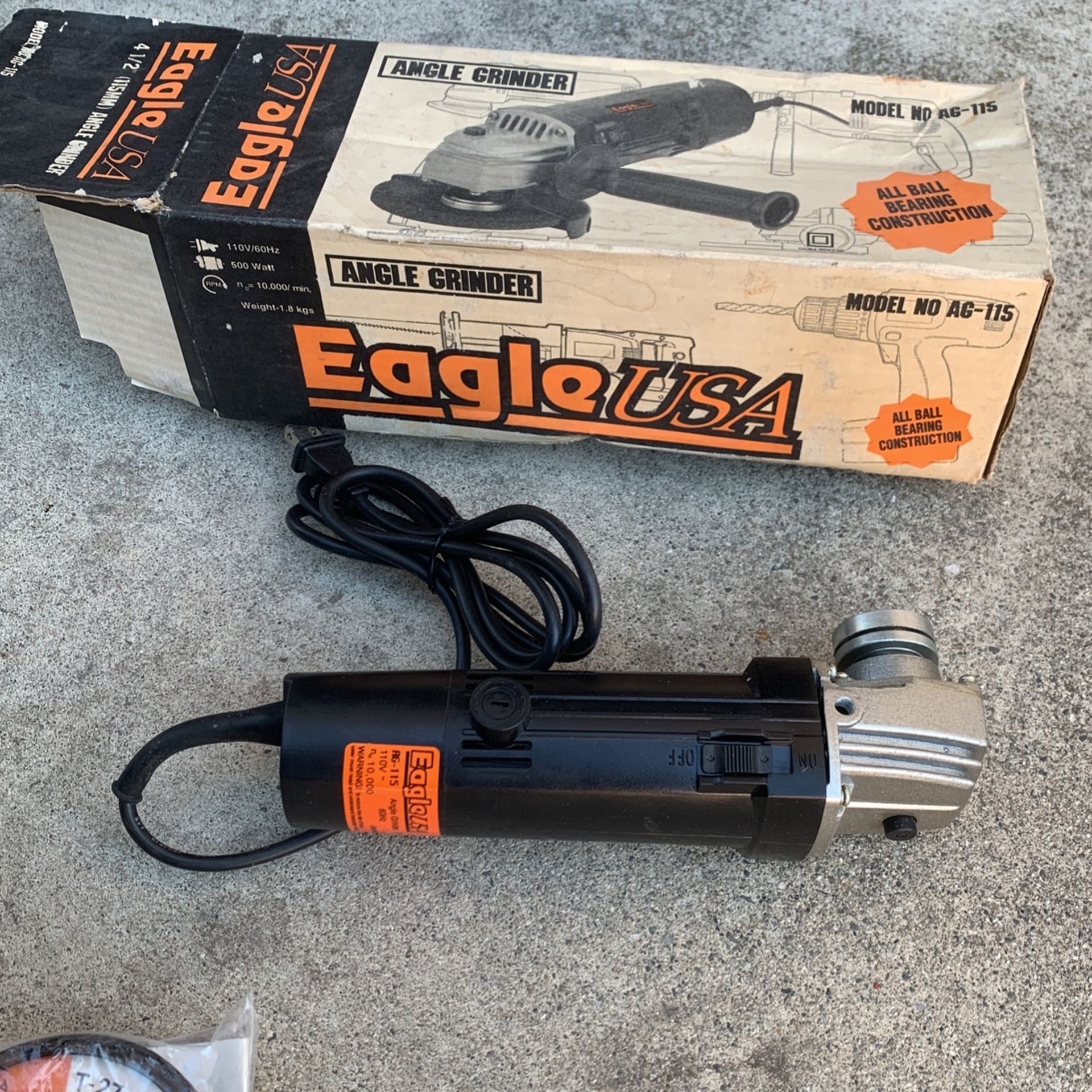 EAGLE USA ANGLE GRINDER