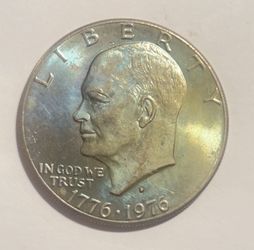1976 D Ike Dollar 