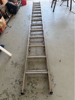 24 ft ladder extension aluminum