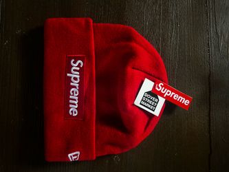 Red Supreme Beanie