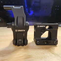 Unity Tactical FAST OMNI FTC Magnifier Mount Fast Micro Combo Set