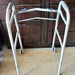 Like New! Light-weight Easy Folding Walker. 