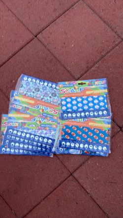 20 kids multi use scarfs