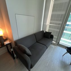 Futon 78.8” Wide Round Arm Sleeper - Wayfair