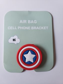 CAPTAIN AMERICA CELL PHONE POPPING SOCKET