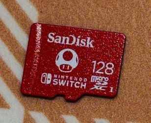 Official Sandisk 128GB MicroSD Memory Card (For Nintendo Switch) Tested/Works E2