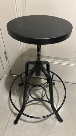 Wood Bar Stool/Side Table