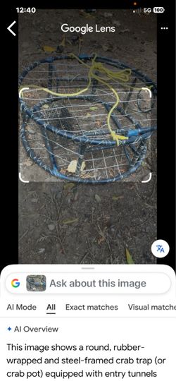 Crab pot Crab Trap with Rope