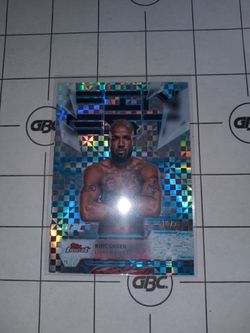 King Green number one of 10 off print 19/75 checkerboard refractor and more