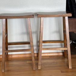 Solid Wood Bar Stools