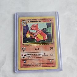 Charmeleon Base Set Original Pokemon 
