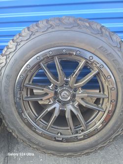 Fuel Wheels Rebel Matte Black 6-Lug Wheel