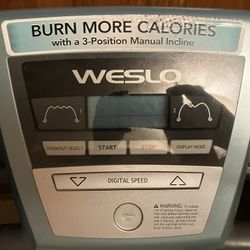 Weslo Treadmill 