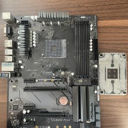 ASRock ATX Motherboard (B450 PRO4)