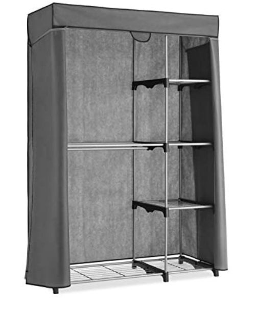 Utility Closet with Shelves And Cover -New - Free Delivery