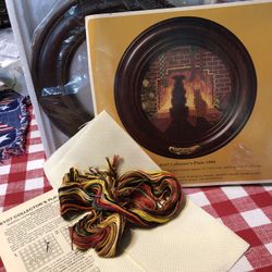 2 Different Stitchery Projects.  