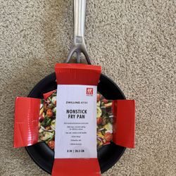 ZWILLING Energy Plus 8-inch Stainless Steel Ceramic Nonstick Fry Pan