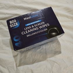 Lens & Screen Cleaning Wipes