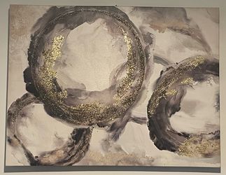 Abstract Painting on Canvas — very large