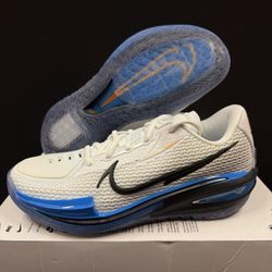 Nike Air Zoom GT Cut White Photo Blue Laser Orange CZ0175-103 Mens Size 8 No Lid
