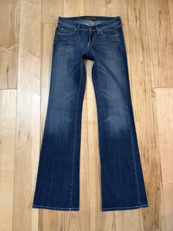 Fidelity Denim Designer Low Rise Bootcut Jeans 25/34