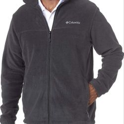 Columbia Steens Mountain Front-Zip Fleece Jacket Size XL Pre-owned MSRP $59.95