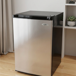 SPT RF-334SS Compact Refrigerator, 3.3 Cubic Feet, Stainless Steel