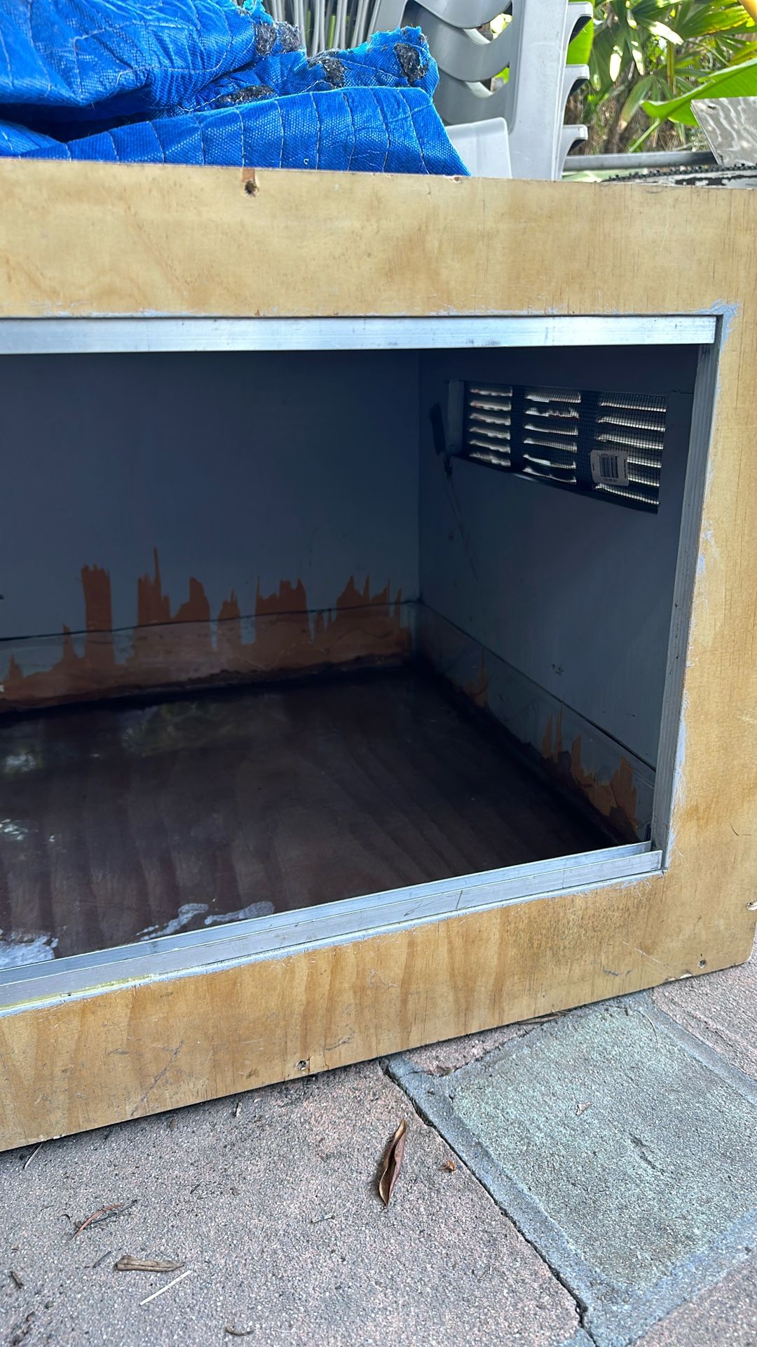 Built Reptile Enclosure
