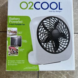 Portable Battery Operated Fan