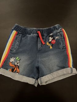 Y2K Mickey Shorts 