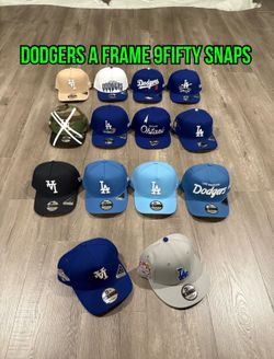 MLB new era Los Angeles dodgers navy blue, sky blue, dodger blue , tan, grey 2024 2025 World Series champions patch Ohtani patch 9fifty a frame