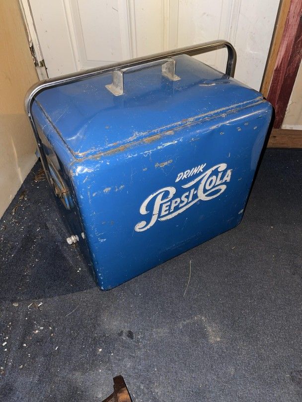 Antique Pepsi Cooler
