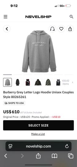 Burberry hoodie