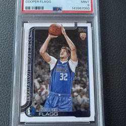 Cooper Flagg PSA 9 Rookie 