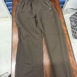 Alo Yoga Sweatpants Women’s M Brown Straight Leg Sweats Lounge Comfy