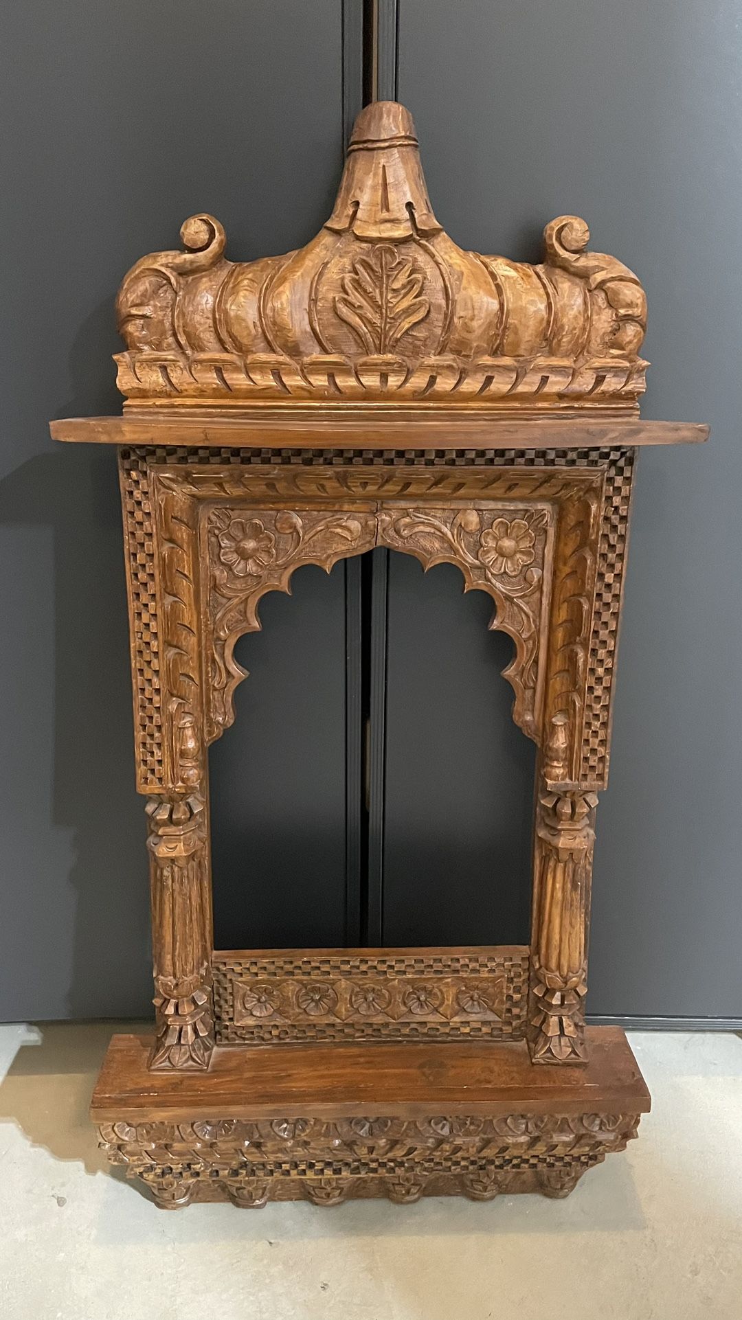 Wood-Carved Decorative Art