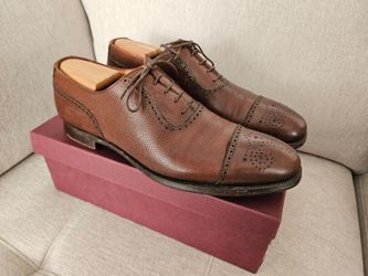 George Cleverley Adam Oxford Dress Shoes Leather made in England