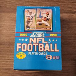 1990 Score Football Series 2 Box - 36 Total Packs 