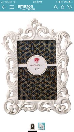 Beautiful White Baroque frames