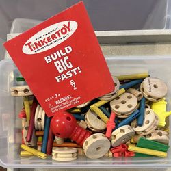 SALE  50% OFF WAS $10  NOW $5    Tinker Toys Set