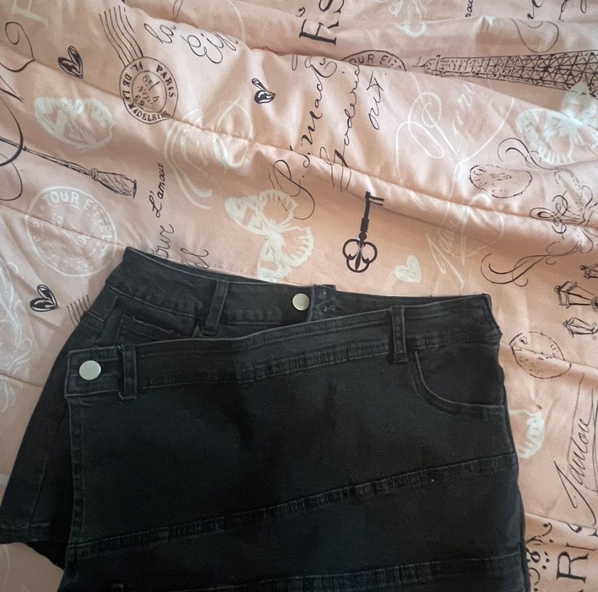 Black SHEIN Skort (shorts/skirt) Xs